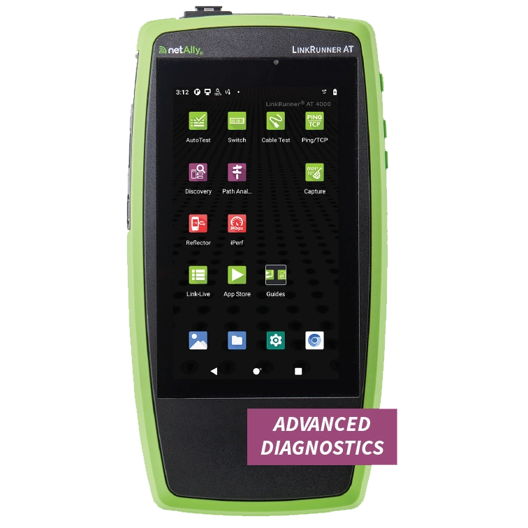 NetAlly LinkRunner AT 4000 (LRAT-4000) Network Tester